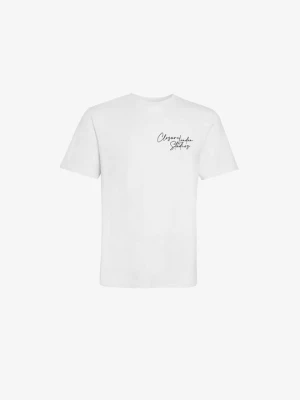 T-shirt z nadrukiem CLOSURE London biały