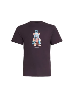 T-shirt z nadrukiem CLOSURE London ciemnoszary