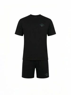 T-shirt z nadrukiem CLOSURE London czarny