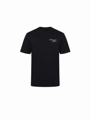 T-shirt z nadrukiem CLOSURE London czarny