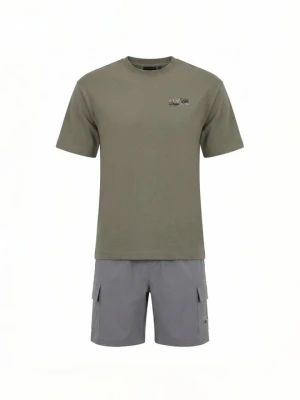 T-shirt z nadrukiem CLOSURE London taupe