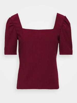 T-shirt z nadrukiem Club Monaco granatowy