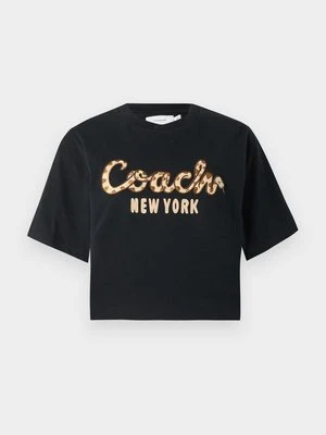 T-shirt z nadrukiem Coach
