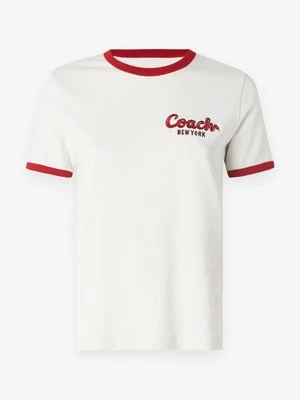 T-shirt z nadrukiem Coach