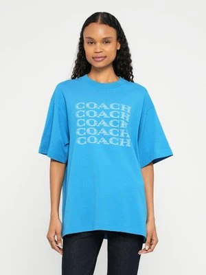 T-shirt z nadrukiem Coach