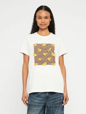 T-shirt z nadrukiem Coach