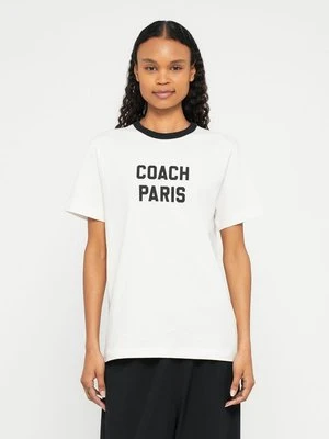 T-shirt z nadrukiem Coach