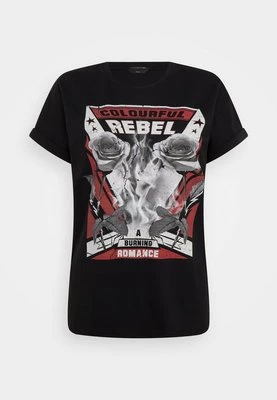 T-shirt z nadrukiem Colourful Rebel