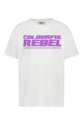 T-shirt z nadrukiem Colourful Rebel