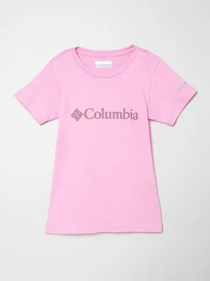 T-shirt z nadrukiem Columbia