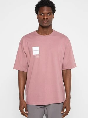 T-shirt z nadrukiem Columbia