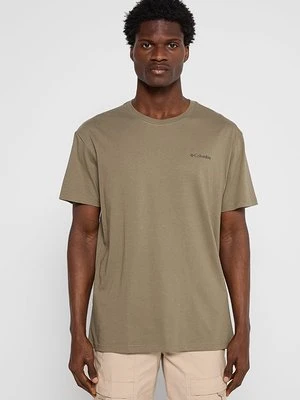T-shirt z nadrukiem Columbia