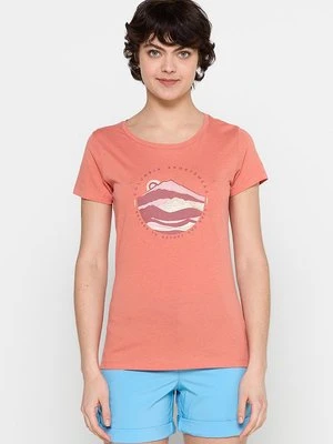 T-shirt z nadrukiem Columbia