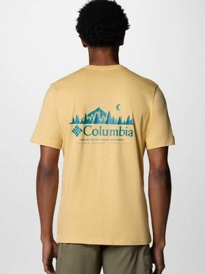T-shirt z nadrukiem Columbia