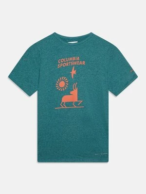 T-shirt z nadrukiem Columbia