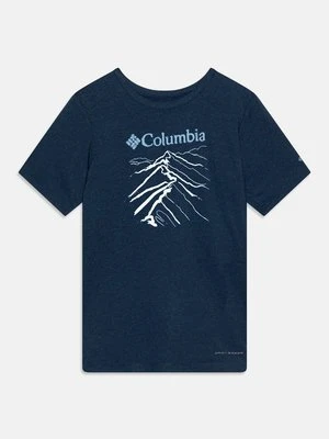 T-shirt z nadrukiem Columbia