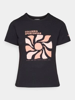 T-shirt z nadrukiem Columbia