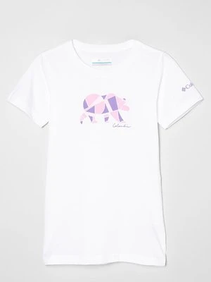 T-shirt z nadrukiem Columbia