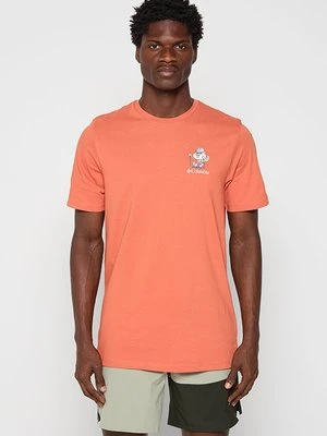 T-shirt z nadrukiem Columbia