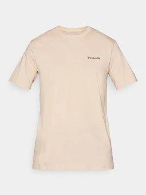 T-shirt z nadrukiem Columbia szary