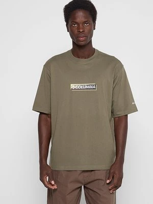 T-shirt z nadrukiem Columbia