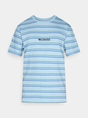 T-shirt z nadrukiem Columbia niebieski
