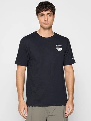 T-shirt z nadrukiem Columbia