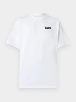 T-shirt z nadrukiem Columbia biały