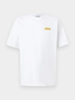 T-shirt z nadrukiem Columbia biały