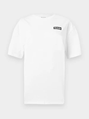 T-shirt z nadrukiem Columbia biały
