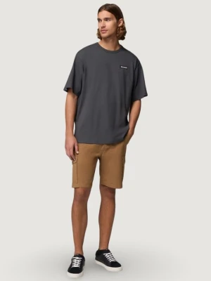 T-shirt z nadrukiem Columbia ciemnoszary