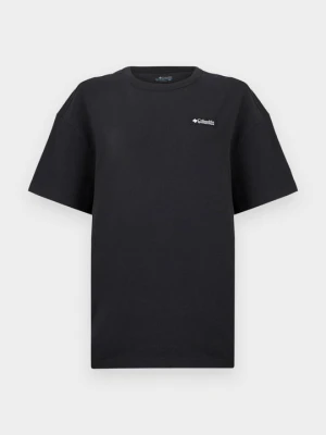 T-shirt z nadrukiem Columbia czarny