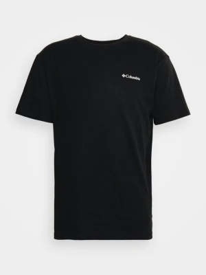 T-shirt z nadrukiem Columbia czarny
