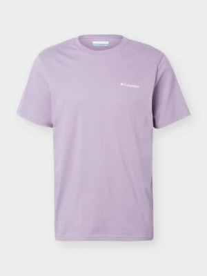 T-shirt z nadrukiem Columbia fioletowy