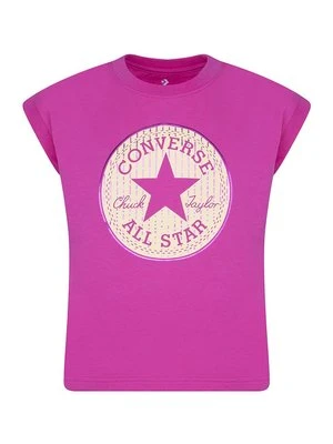 T-shirt z nadrukiem Converse