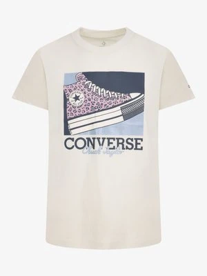 T-shirt z nadrukiem Converse