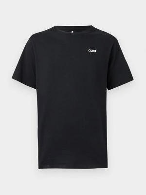T-shirt z nadrukiem Converse czarny