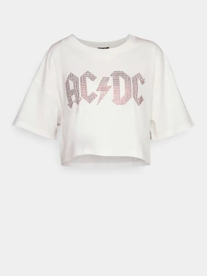 T-shirt z nadrukiem Cotton On mleczny