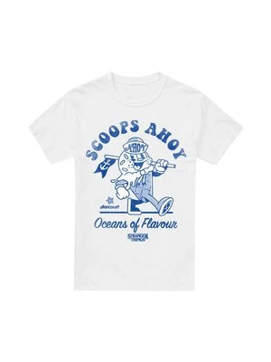 T-shirt z nadrukiem Cotton Soul biały