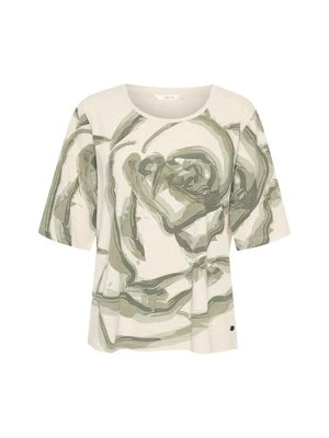 T-shirt z nadrukiem Cream