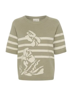 T-shirt z nadrukiem Cream