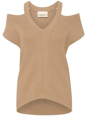 T-shirt z nadrukiem Cream