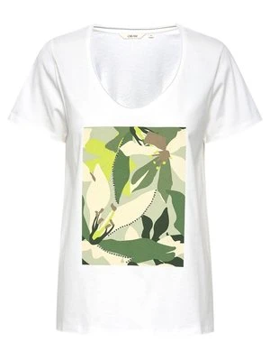 T-shirt z nadrukiem Cream
