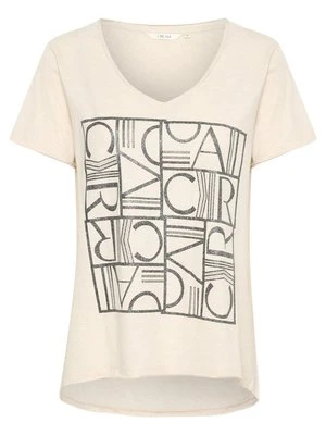 T-shirt z nadrukiem Cream