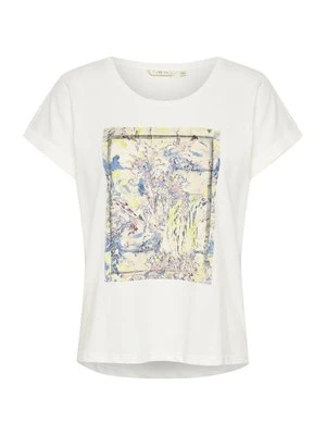 T-shirt z nadrukiem Cream