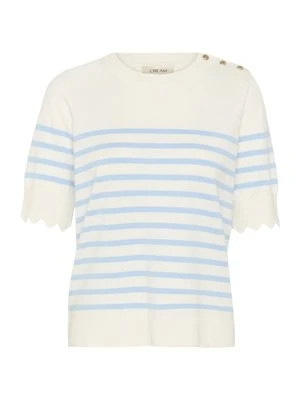 T-shirt z nadrukiem Cream beżowy