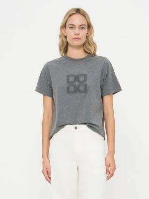 T-shirt z nadrukiem Day Birger et Mikkelsen szary