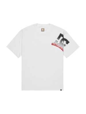 T-shirt z nadrukiem DC Shoes biały