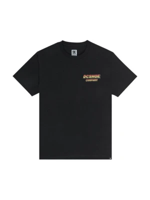 T-shirt z nadrukiem DC Shoes czarny