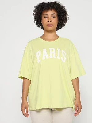 T-shirt z nadrukiem DeFacto